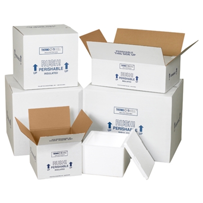 8 x 6 x 7" Insulated Shipping Kit - 8/Case