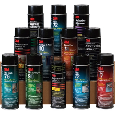 3M Pressure Sensitive 72 Adhesive - 12/Case