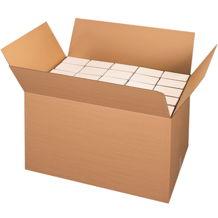 36 x 22 x 22" Double Wall Corrugated Boxes - 5/Bundle