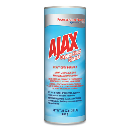 Ajax Oxygen Bleach Powder Cleanser - 21oz Can - 24/Case