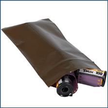 Amber UV Reclosable Poly Bags - 3 Mil
