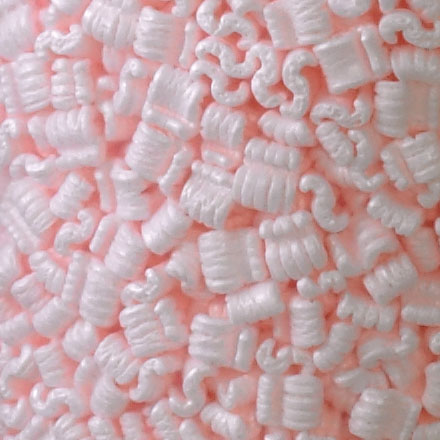 20 Cubic Feet Pink Anti-Static Loose Fill - 1/Each