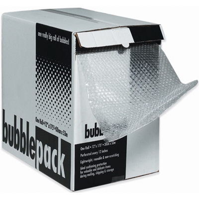 1/2" x 12" x 50' Bubble Dispenser Pack - 1/Each