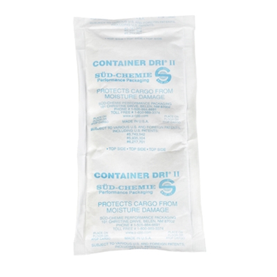 10 x 5 3/4 x 1" Container Dri® II Individual Bags - 32/Case