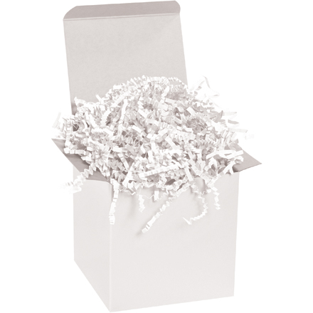 40 lb. White Crinkle Paper - 40/Lbs  case