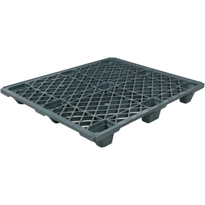 48 x 40 x 5 1/10" Economy Plastic Pallet - 5/Each