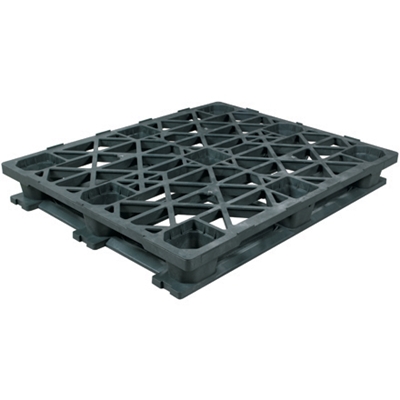 48 x 40 x 5 9/10" Heavy-Duty Plastic Pallet - 1/Each