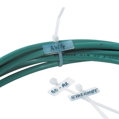 4" Identification Cable Ties - 1000/Case