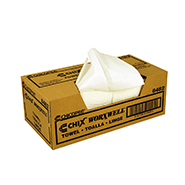 Durawipe® Shop Towels  - White 17 x 17 - 100/Case