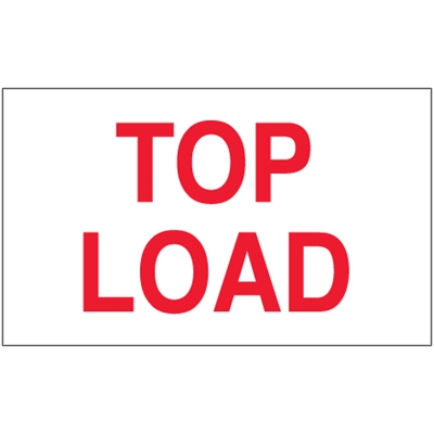 3 x 5" - "Top Load" Labels - 500/Roll