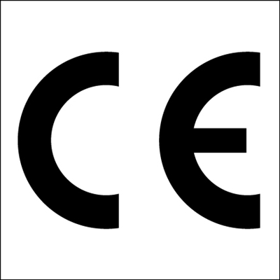 1 x 1" - "C E" Regulated Labels - 500/Roll