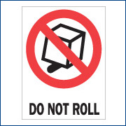 3 x 4 "Do Not Roll"  - 500/RL