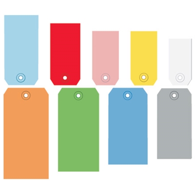 SHIPPING TAGS, COLORS