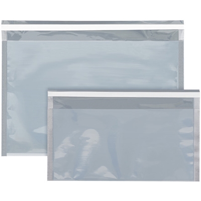 6 1/4 x 10 1/4" Translucent Silver Glamour Mailers - 250/Case