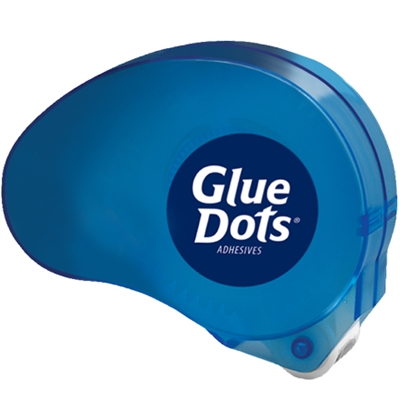 Dot N Go® Permanent Glue Dots® Dispenser - 6/Case