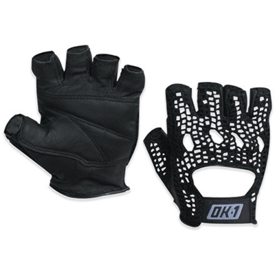 Mesh Backed Lifting Gloves - Black - Small - 2/Pairs  case