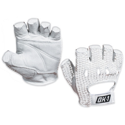 Mesh Backed Lifting Gloves - White - Medium - 2/Pairs  case