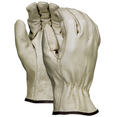 Pigskin Leather Drivers Gloves - Medium - 3/Pairs  case