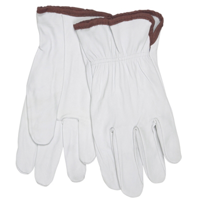 Goatskin Leather Drivers Gloves - Medium - 3/Pairs  case