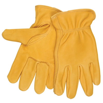 Deerskin Leather Drivers Gloves - Medium - 3/Pairs  case