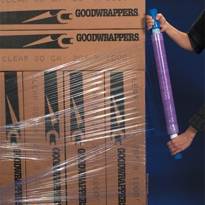 10" x  80 Gauge x 1000' Goodwrappers® Premium Stretch Film - 4/Case