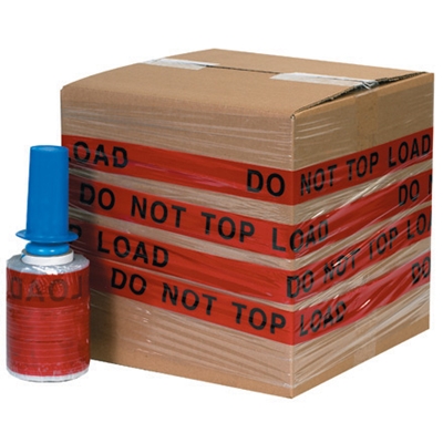 5" x 80 Gauge x 500' "DO NOT TOP LOAD" Goodwrappers® Identi-Wrap - 6/Case