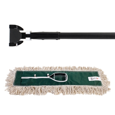 Deluxe 36" Pretreated Dust Mop Kit - 2/Kit