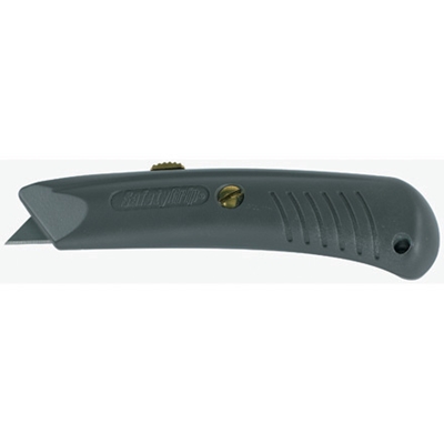 RSG-197 Safety Grip Utility Knife - Gray - 10/Case