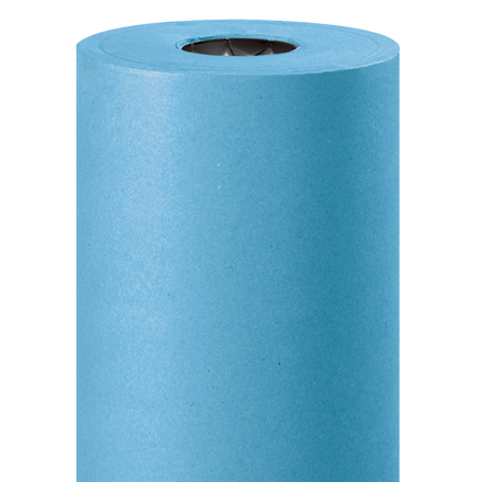 36" - 35 lb. Blue Kraft Paper Rolls - 1/Roll