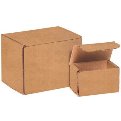 10 x 3 x 3" Kraft Corrugated Mailers - 50/Bundle