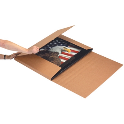 20 x 16 x 6" Kraft Jumbo Mailers - 20/Bundle