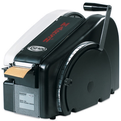 Marsh® TD2100 Manual w/Heater Paper Gum Tape Dispenser - 1/Each