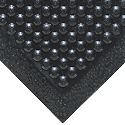 24 x 36" Black Bubble Mat - 1/Each