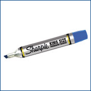 Sharpie King Size Marker, Blue - 1/Each