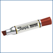 Sharpie Magnum Marker, Red - 1/Each