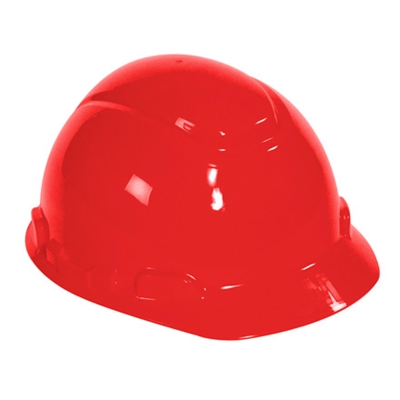 3M H-700 Red Hard Hat - 4/Case