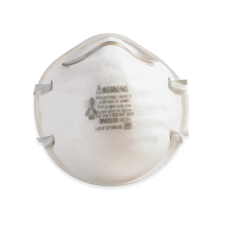 8200 - 3M N95 Dust Respirator (20 Pack)  - 20/CS