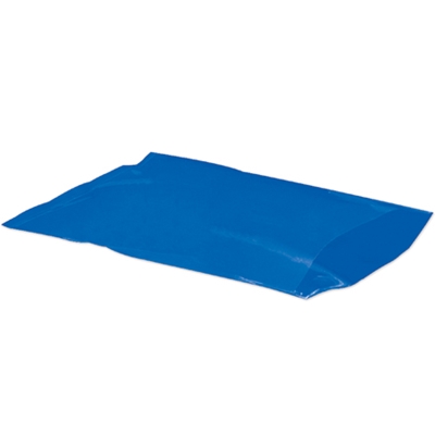 4 x 6" - 2 Mil Blue Flat Poly Bags - 1000/Case