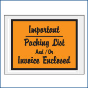 4 1/2" x 6" "Important Packing List And/ - 1000/CS