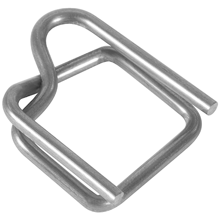 1/2" Wire Poly Strapping Buckles - 1000/Case