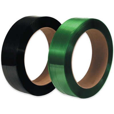 1/2" x 7200' - 16 x 6" Core Polyester Strapping - Smooth - 1/Coil