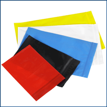 Colored Reclosable Poly Bags - 2 Mil