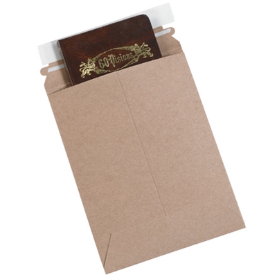 12 1/2 x 18" Kraft Utility Flat Mailers - 200/Case