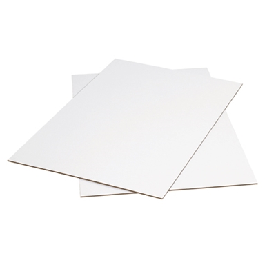 24 x 36" White Corrugated Sheets - 5/Bundle