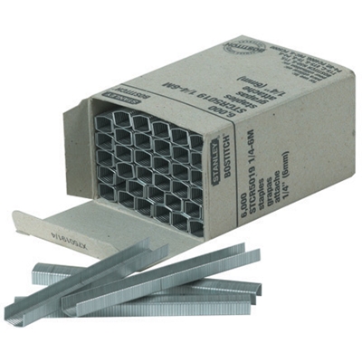 1/4" Deluxe Staples - 6000/Case