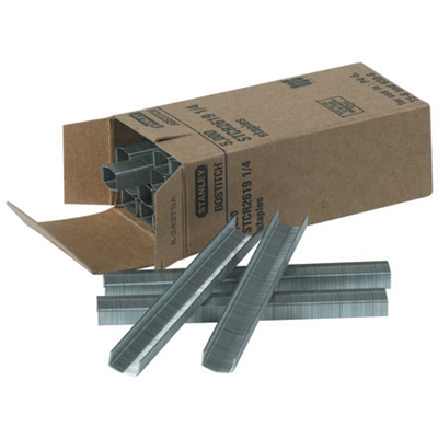 1/4"  Stapling Hammer Staples - 5000/Case