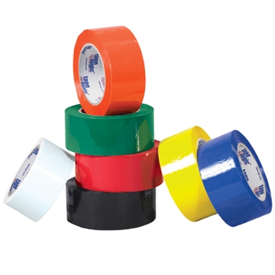 2" x 55 yds. Blue Acrylic Carton Sealing Tape - 36/Case