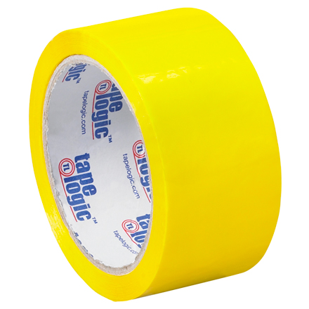 2" x 55 yds. Yellow Acrylic Carton Sealing Tape - 36/Case