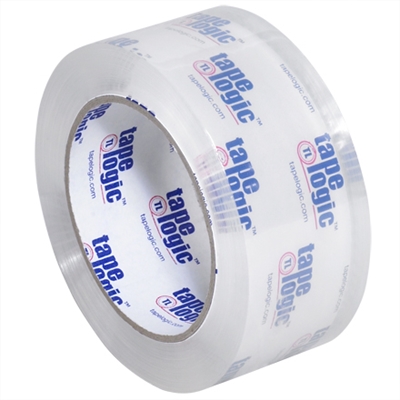 2" x 55 yds. Crystal Clear (12 Pack) Tape Logic® #310CC Tape - 12/Case