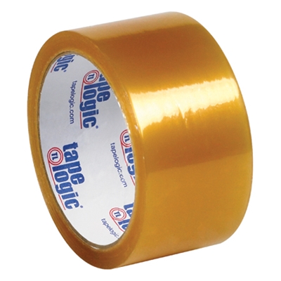 2" x 55 yds. Clear (6 Pack) Tape Logic® #50 Natural Rubber Tape - 6/Case